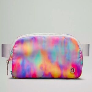 Lululemon Prism Print Multi Everywhere Belt Bag Rainbow Athletic Crossbody NWT